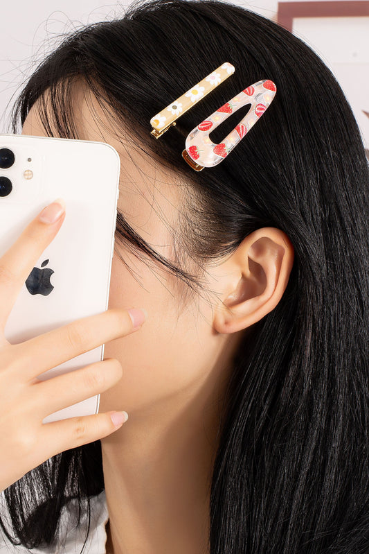Fruit Hair Clips