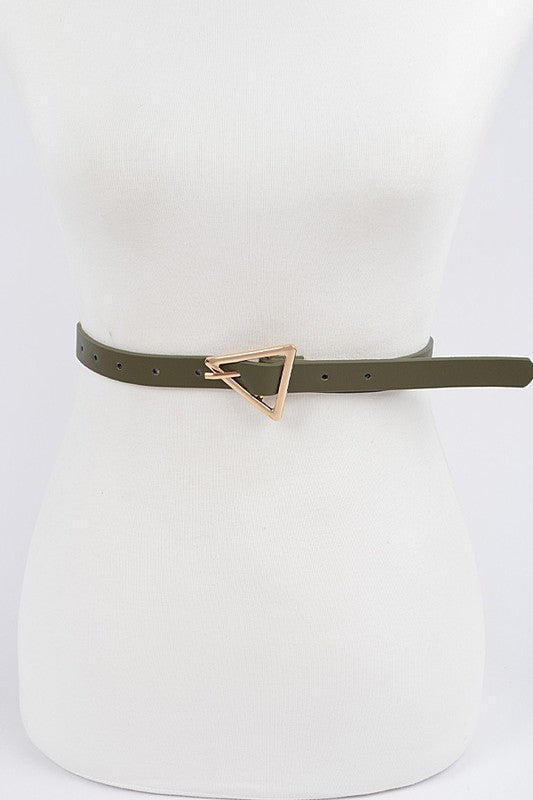 Triangle Buckle Belt