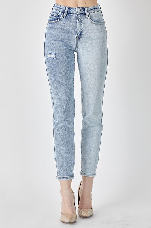 Two Tone Girlfriend Jean