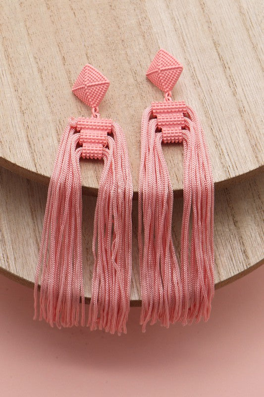 Tassel Statement Earrings