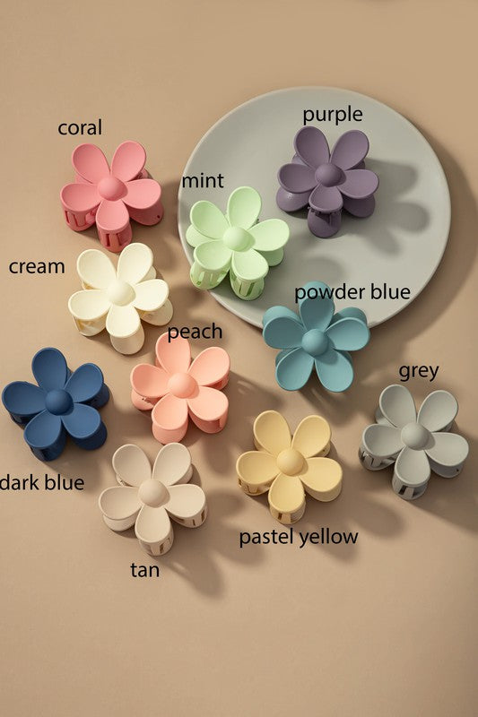 Flower Hair Clip