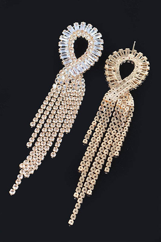 Crystal Fringe Earrings