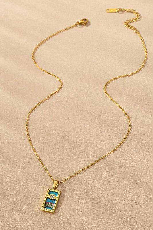 Tarot Charm Necklace