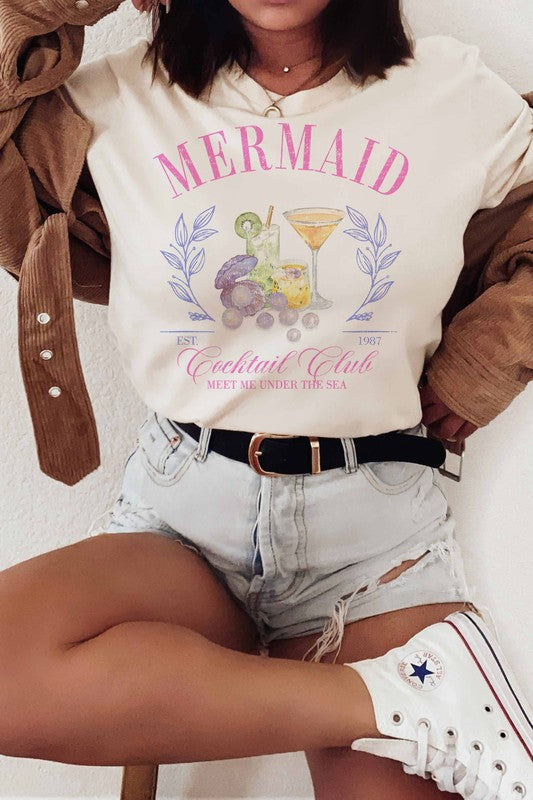 Mermaid Cocktail Club Tee