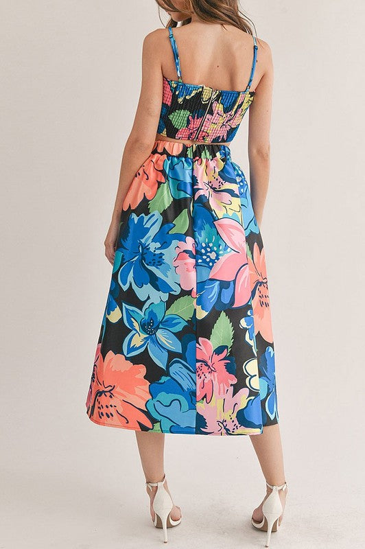 Tropical Skirt Set