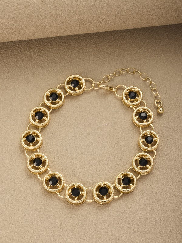 Onyx Chain Bracelet