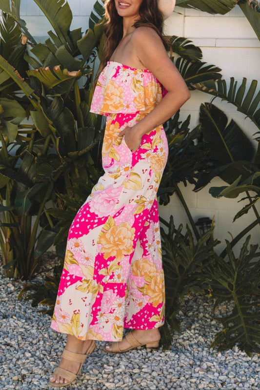 Floral Jumpsuit