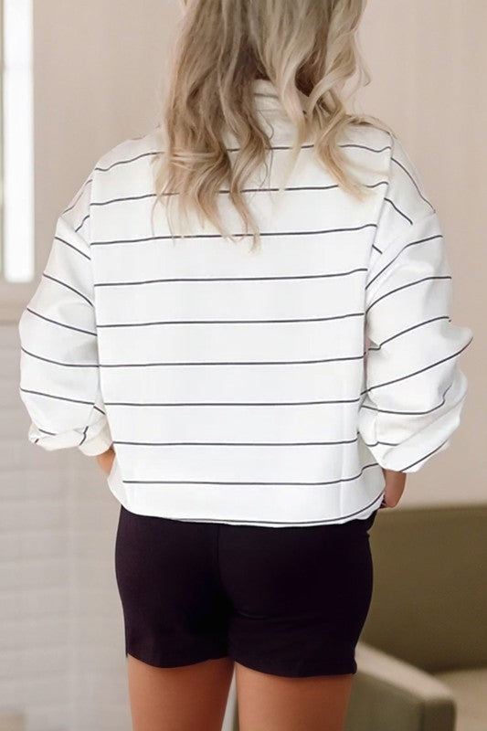 Half Zip Sweatshirt