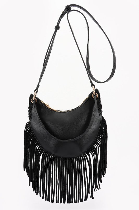 Fringe Crossbody Bag