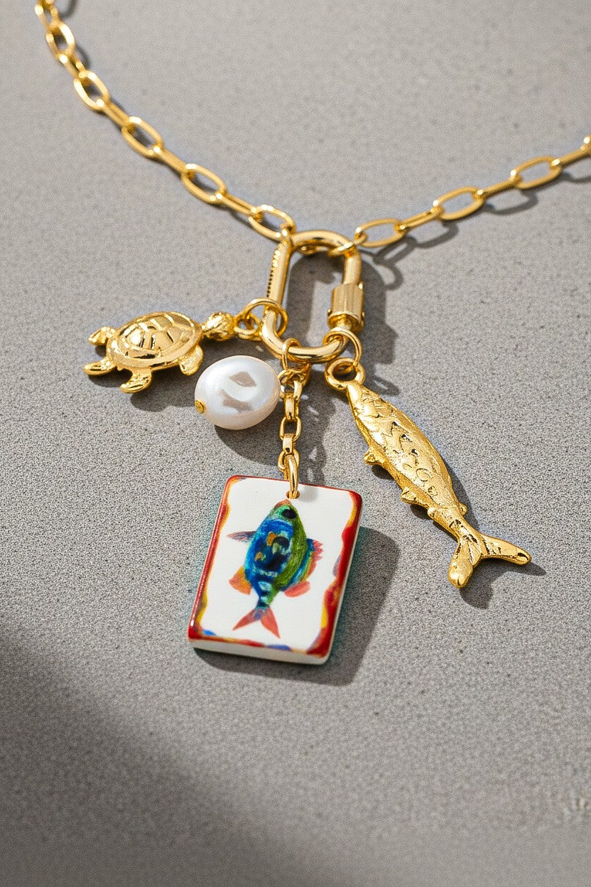 Whimsical Sealife Necklace
