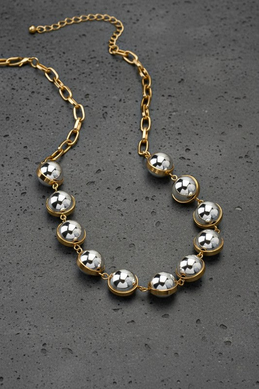 Metal Ball Chain Necklace