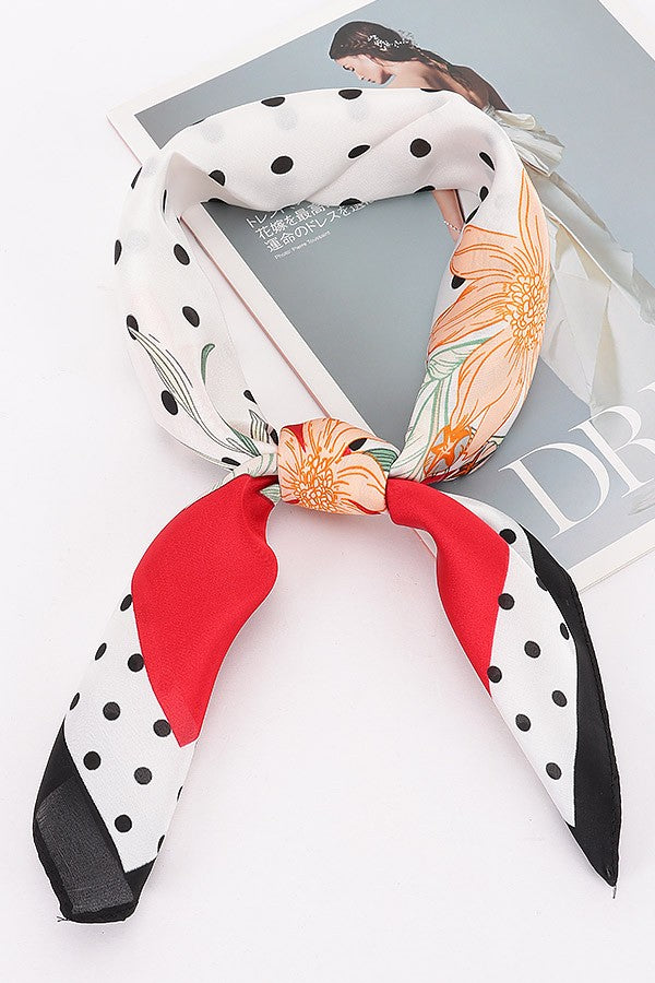 Polka Dot Print Bandana