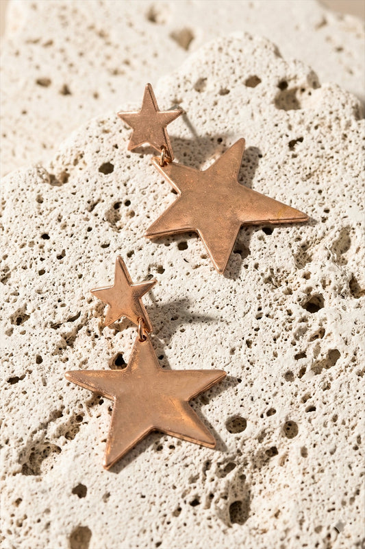 Multi Star Earrings