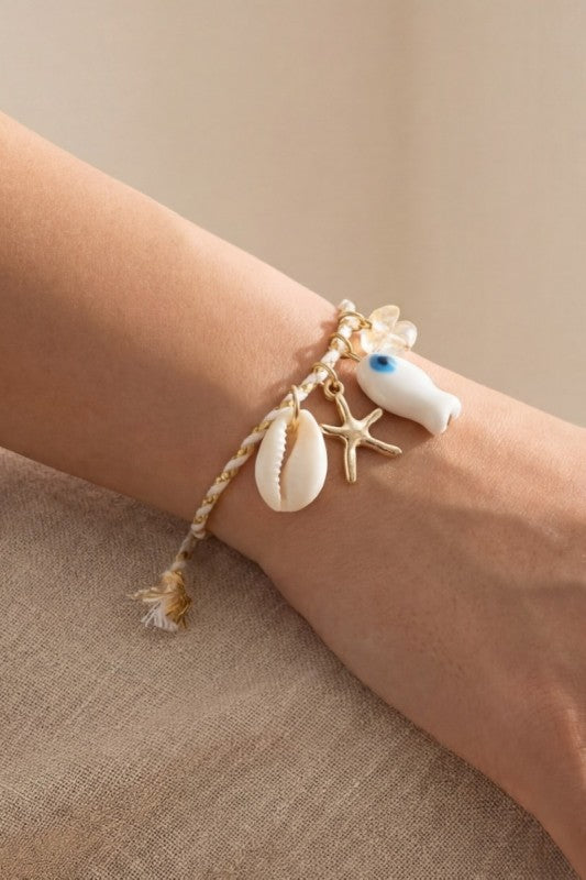 Sealife Cord Bracelet