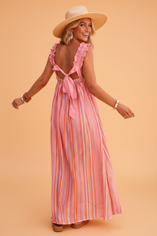 Textured Maxi Dress