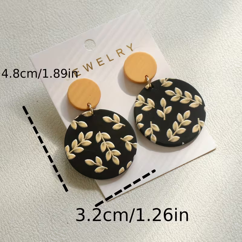 Fall Floral Earrings