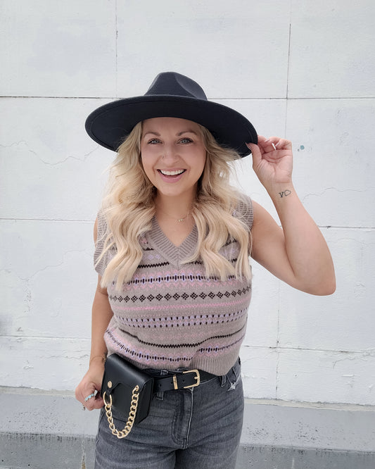 Faux Leather Belt Bag