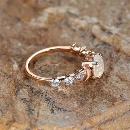 Celestial Gemstone Ring