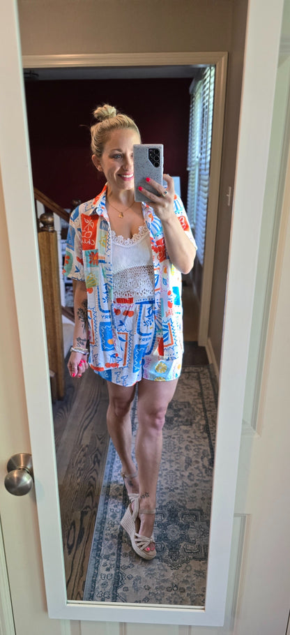 Ma Cherie Shorts Set