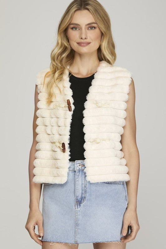 Faux Fur Vest