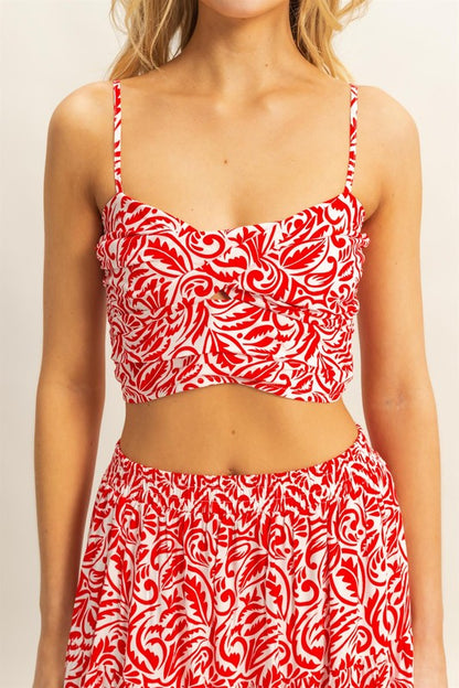 Paisley Skirt Set