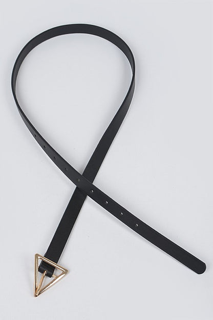 Triangle Buckle Belt
