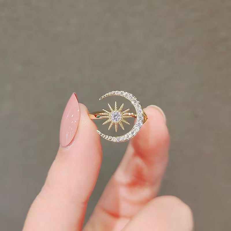 Starburst Adjustable Ring