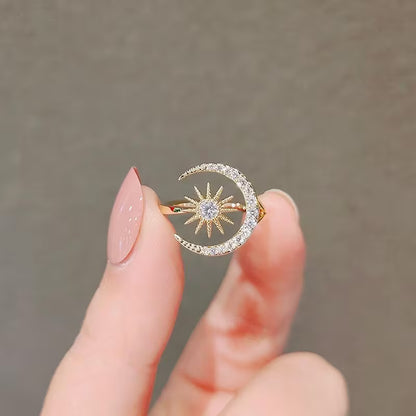 Starburst Adjustable Ring