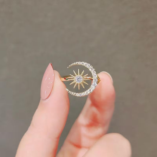 Starburst Adjustable Ring