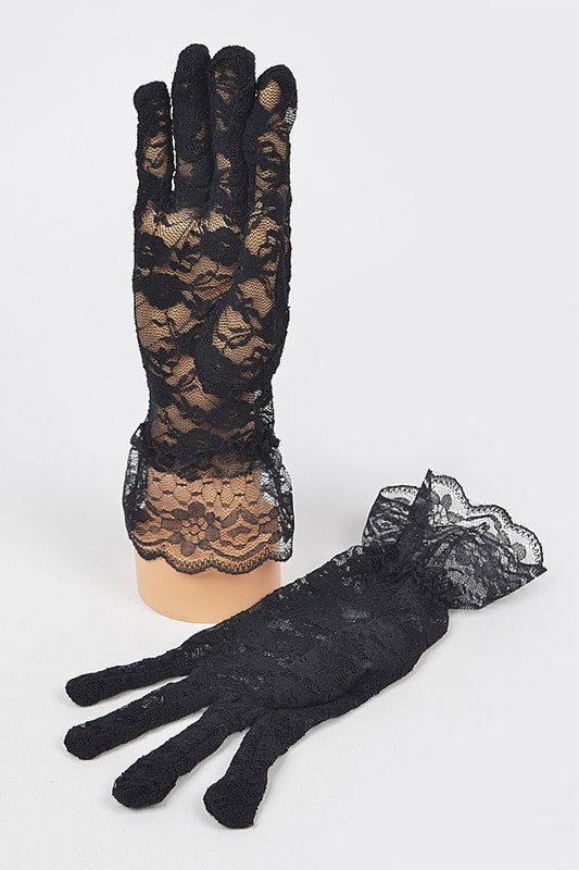 Delicate Lace Gloves