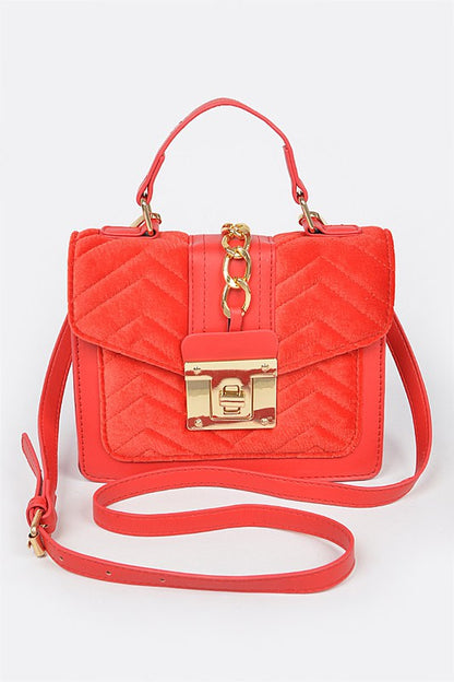 Velvet Handbag