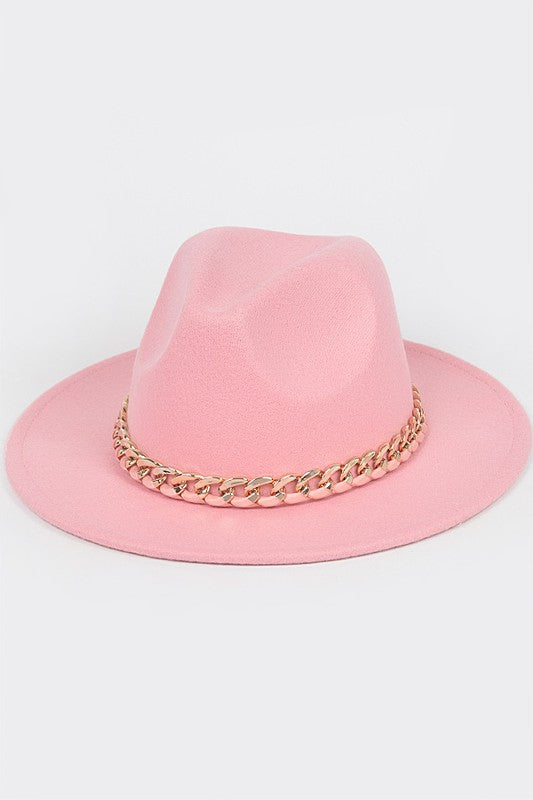Chain Detail Hat
