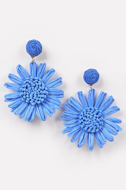 Flower Drop Earrings