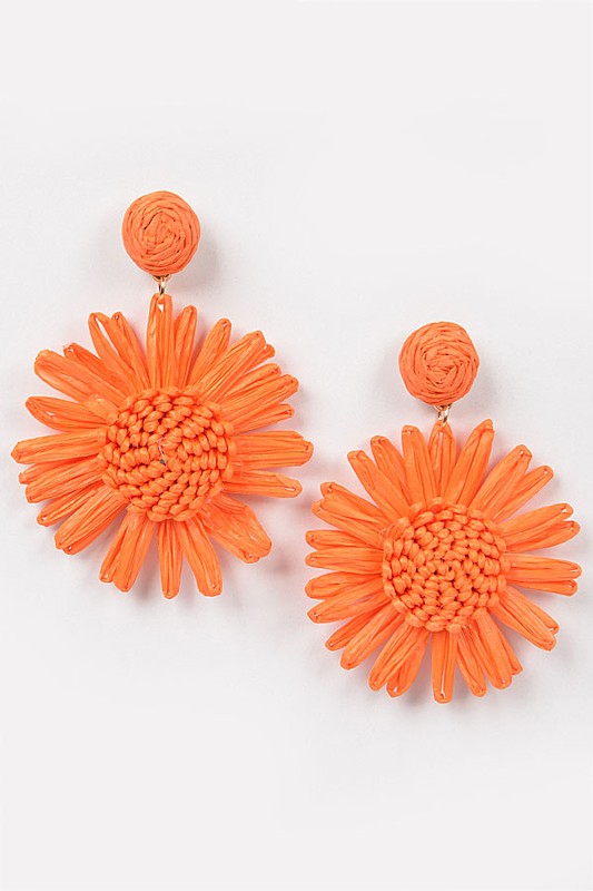 Flower Drop Earrings