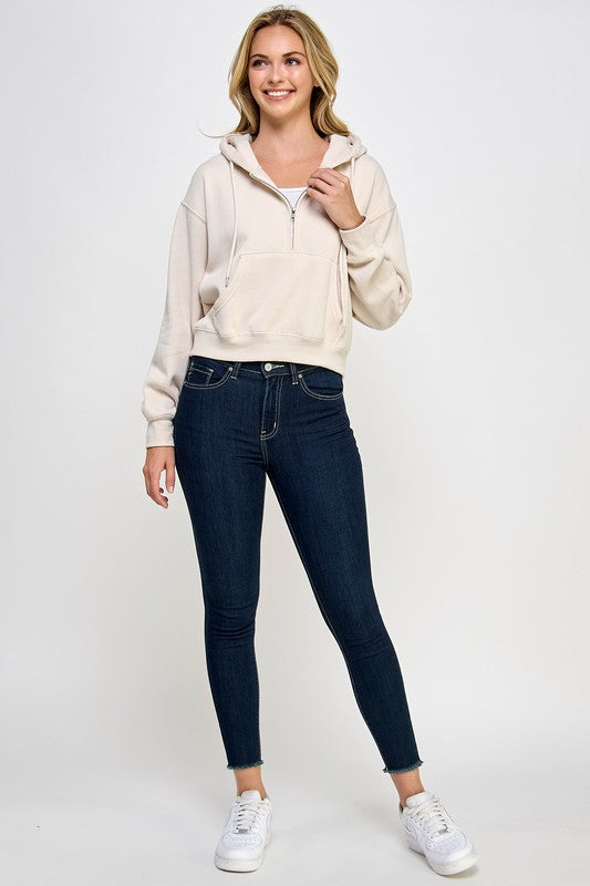 Fleece 1/2 Zip Hoodie