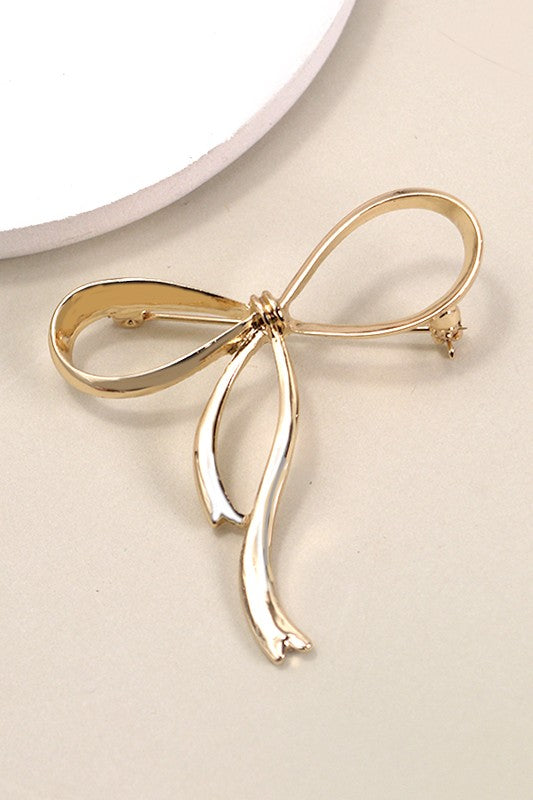 Bow Brooch & Shoe Pin