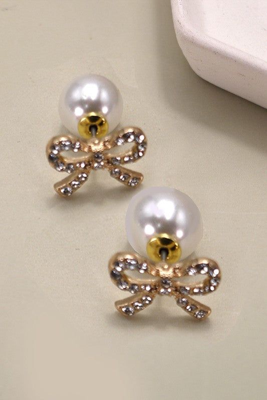 Pearl Back Studs