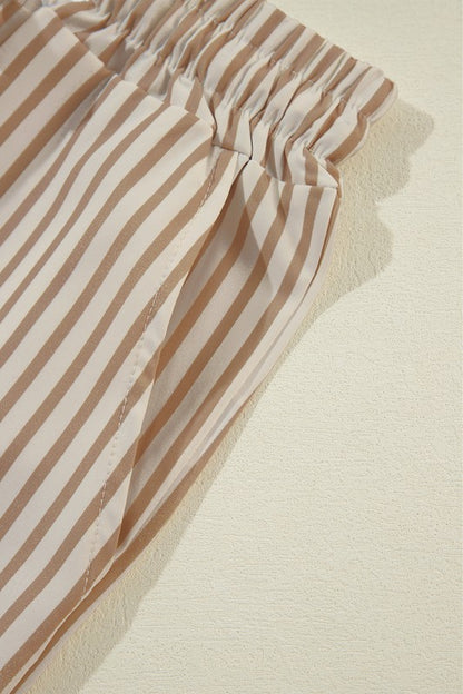 Striped Wide Leg Pants