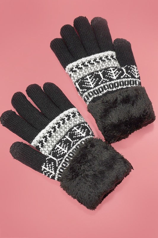 Aztec Winter Gloves