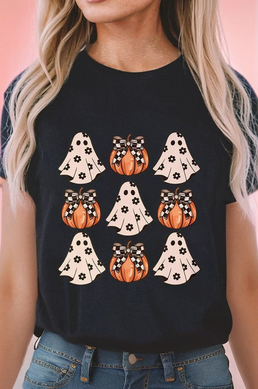 Pumpkin & Ghost Tee