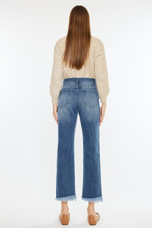 Kan Can Frayed Hem Denim