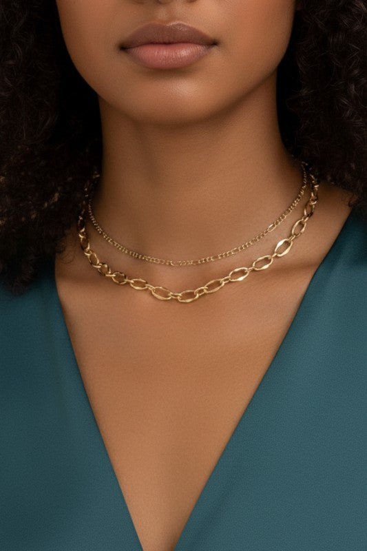 Gold Layered Necklace