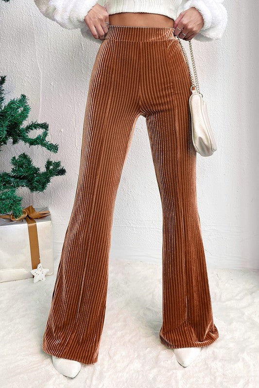 High-rise Flare Pants