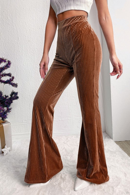 High-rise Flare Pants