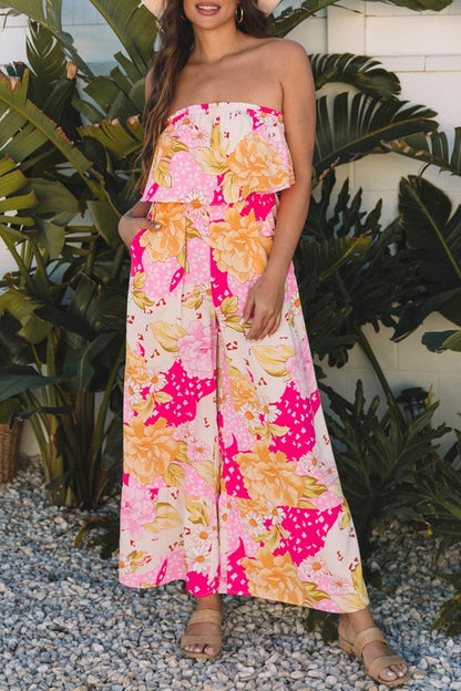 Floral Jumpsuit