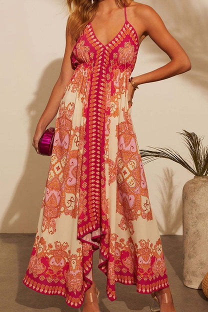 Halter Neck Maxi Dress