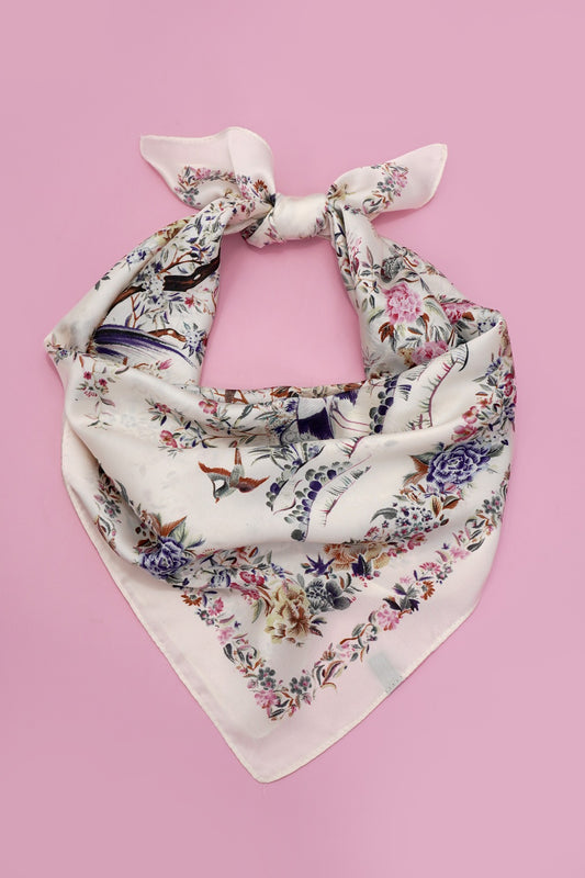 Floral Wrap Bandana Scarf