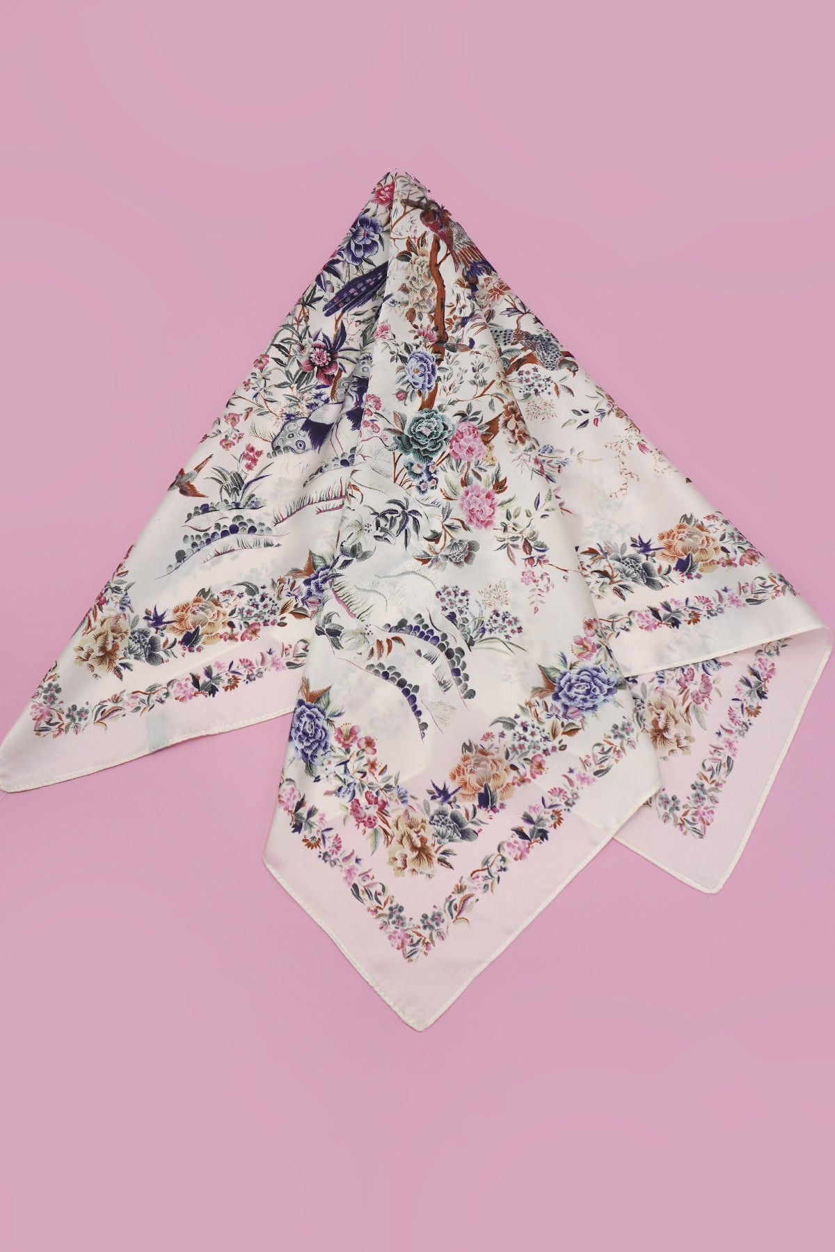 Floral Wrap Bandana Scarf