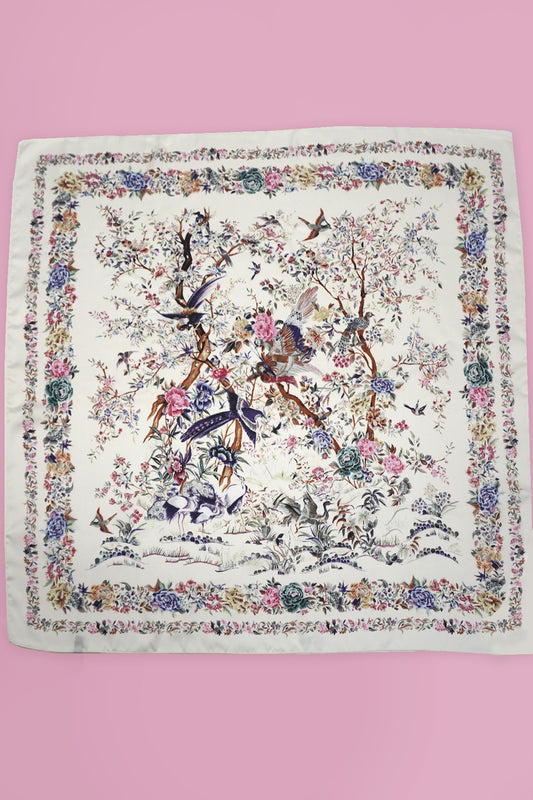 Floral Wrap Bandana Scarf