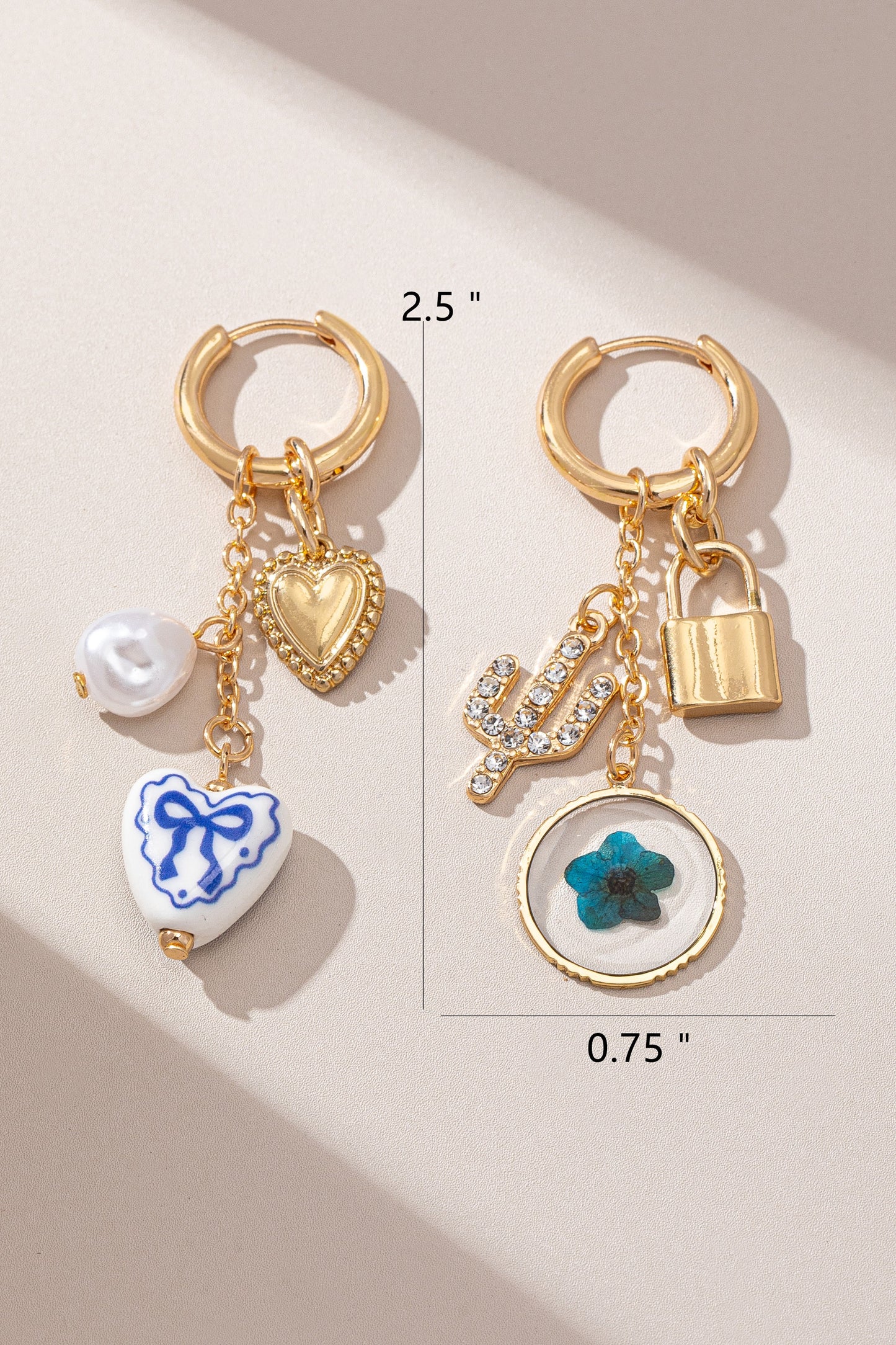 Charm Detail Earrings